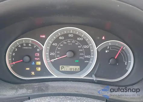 2011 Subaru Impreza 2.5I z USA, uszkodzony, nr VIN JF1GE6A61BH505982